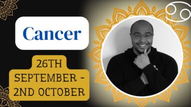 CANCER ♋️ weekly tarot 26th September - 2nd October 2022 |“THRILLS and SPILLS!”| #ReydiantCancer