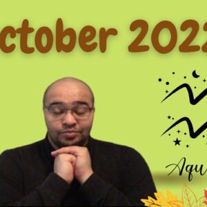 AQUARIUS ♒️ October 2022 Tarot |“A BLESSED month OF CHANGE!”| #octobertarot #reydiantaquarius