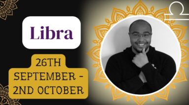 LIBRA ♎️ weekly tarot 26th September - 2nd October 2022 |“YOU THE GLUE!”| #ReydiantLibra