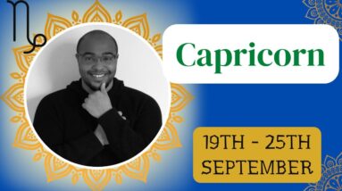 ♑️ CAPRICORN weekly tarot 19th - 25th September 2022|“A GLIMPSE into the FUTURE!”|#ReydiantCapricorn