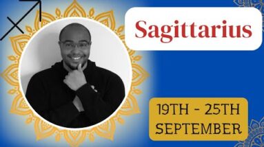 ♐️ SAGITTARIUS weekly tarot 19th-25th September 2022|“RISING to the CHALLENGE!”|#ReydiantSagittarius