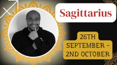 SAGITTARIUS♐️weekly tarot 26th Sept.-2nd Oct. 2022|"DECISIVE RE-ESTABLISHMENT?”|#ReydiantSagittarius