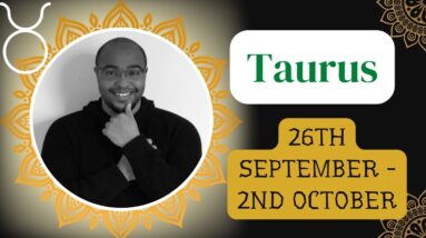 TAURUS ♉️ weekly tarot 26th September - 2nd October 2022 |“LOOK AFTER YOURSELF!”| #ReydiantTaurus