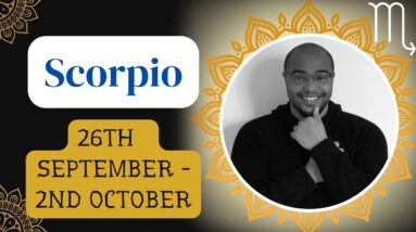SCORPIO ♏️ weekly tarot 26th September-2nd October 2022 |“ALL CAREER, ALL CHANGE!?”|#ReydiantScorpio