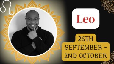 LEO ♌️ weekly tarot 26th September - 2nd October 2022 |“ALL THE CUPS & FEELS?!”| #ReydiantLeo