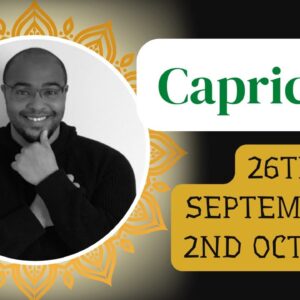 CAPRICORN ♑️ weekly tarot 26th September - 2nd October 2022 |“You GOT TIME?!”| #ReydiantCapricorn