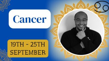 ♋️ CANCER weekly tarot reading 19th - 25th September 2022|“SHORT but SWEET!”| #ReydiantCancer