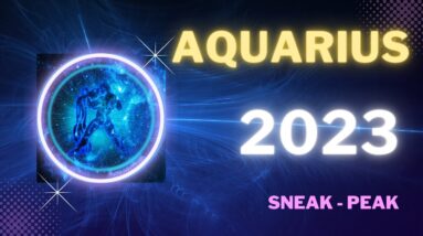 ♒️ AQUARIUS 2023 Tarot & Astrology sneak peek! #2023predictions