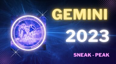 ♊️ GEMINI 2023 Tarot & Astrology sneak peek! #2023predictions