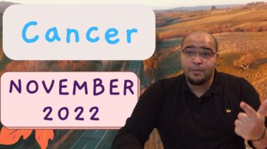 ♋️ CANCER NOVEMBER 2022 |"ADVANCEMENT!"| #NovemberTarot #ReydiantCancer