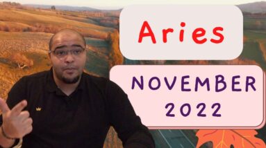 ♈️ ARIES NOVEMBER 2022 “WHO IS THAT COMING BACK IN?! #NovemberTarot #ReydiantAries