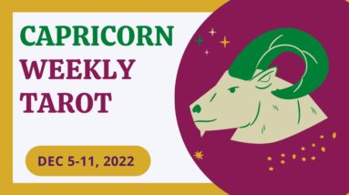 CAPRICORN WEEKLY TAROT ♑️ - SIT STILL FOR A MINUTE! #reydiantcapricorn