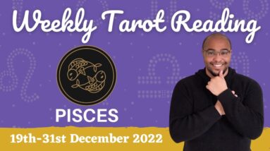PISCES 2 WEEKLY TAROT ♓️ - HAPPY HOLIDAYS & NEW YEAR! 🙏🏽🔮😇🔮🙏🏽 #reydiantpisces