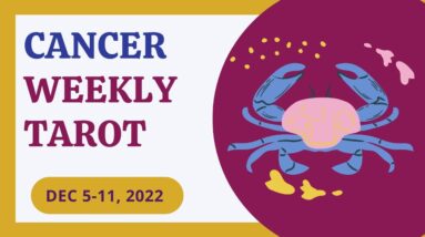 CANCER WEEKLY TAROT ♋️ - GETTING PAST YOUR STUFF! #reydiantcancer