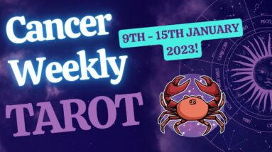 CANCER WEEKLY TAROT ♋️ LEARN THE MONEY GAME! #reydiantcancer