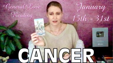 CANCER: “(I ALMOST CRIED!!) YOU NEED TO HEAR THIS BEFORE THEY DO IT AGAIN!!” JANUARY LOVE READING