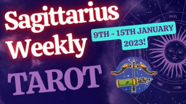 SAGITTARIUS WEEKLY TAROT ♐️ OVER THAT HILL!? #reydiantsagittarius