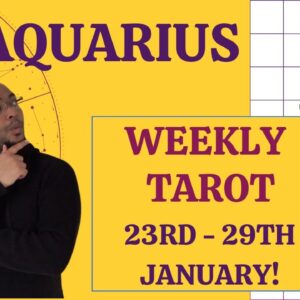 AQUARIUS WEEKLY TAROT ♒️ RELEASING THE OKD VERSION! #reydiantaquarius