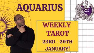 AQUARIUS WEEKLY TAROT ♒️ RELEASING THE OKD VERSION! #reydiantaquarius