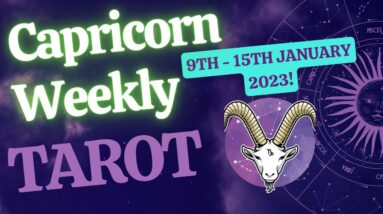 CAPRICORN WEEKLY TAROT ♑️ CLEARING THE DECKS?! #reydiantcapricorn