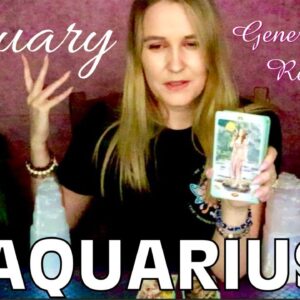 AQUARIUS: “IDK IF YOU KNOW THIS?! BUT SOMEONE HAS A MAJOR CRUSH ON YOU!!” JANUARY TAROT LOVE READING