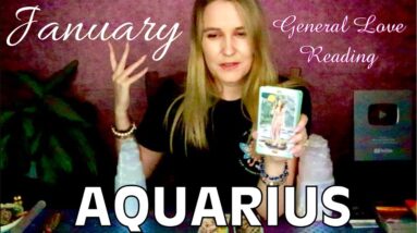 AQUARIUS: “IDK IF YOU KNOW THIS?! BUT SOMEONE HAS A MAJOR CRUSH ON YOU!!” JANUARY TAROT LOVE READING