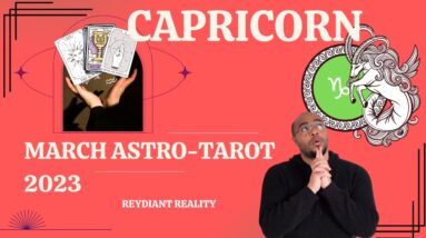 CAPRICORN ♑️ March 2023 Astro-Tarot Reading | 🛠️ MAKING ADJUSTMENTS?! 🛠️| #Reydinantcapricorn
