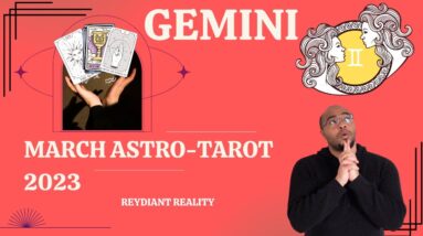 GEMINI ♊️ March 2023 Astro-Tarot Reading |💫SOME MUCH NEEDED CLARITY! 💫| #reydiantgemini