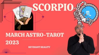 SCORPIO ♏️ March 2023 Astro-Tarot Reading | 🎇 PLANS SUBJECT TO CHANGE! 🎇 | #reydiantscorpio