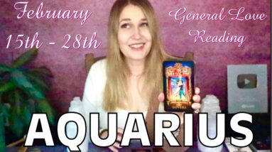 AQUARIUS: “THEY’RE IN LOVE WITH YOU!! BUT THEY DONT WANT TO ADMIT IT BECAUSE..” Mid February Reading