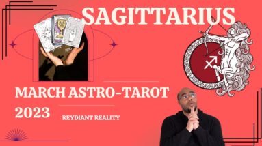 SAGITTARIUS ♐️ March 2023 Astro-Tarot | 🏋🏽 STEADY SUSTAINED EFFORTS, WIN!🏋🏽 | #reydiantsagittarius