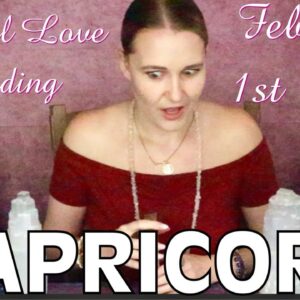 CAPRICORN: “YOU HAVE A SERIOUS DECISION TO MAKE ABOUT THIS!!” February Love Reading