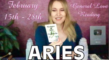 ARIES: “I SEE THEY WANT A FUTURE WITH YOU!! BUT THEY’RE AFRAID THAT..” Your February Love Tarot