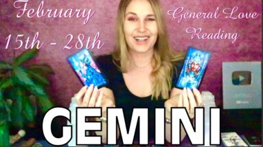 GEMINI: “YOU’RE NOT GOING TO BE SINGLE FOR MUCH LONGER!!” Mid February Love Reading