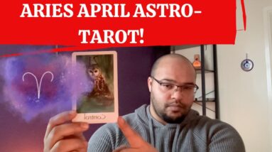 ♈️ ARIES APRIL 2023 Astro-Tarot | RELINQUISHING CONTROL?! | #reydiantaries #astrotarot