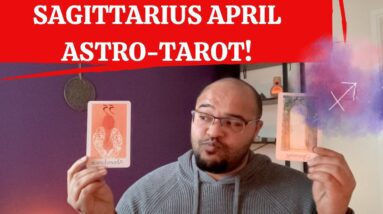 ♐️ SAGITTARIUS | DOOR TO ABUNDANCE?! | APRIL 2023 ASTRO-TAROT | #sagittariustarot