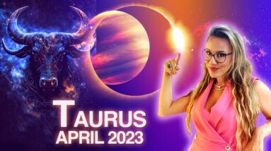 TAURUS April 2023 Horoscope! Total Eclipse Affects You Powerfully! Mercury Retrograde in Taurus!