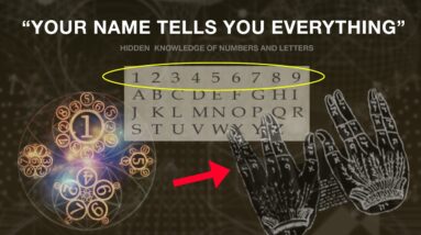 "Each Letter Has Its Own FREQUENCY" |  HIDDEN SECRETS OF NUMEROLOGY