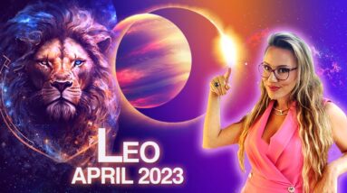 LEO April 2023 Horoscope. Lucky Stars Align for You! Powerful ECLIPSE Helps You!