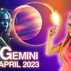 Gemini Horoscope April 2023. Powerful & Lucky Total Solar Eclipse! Mercury Retrograde!
