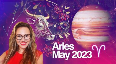 ARIES May 2023. Jupiter enters Your 2nd House! Where will You be blessed for 1 Year?!