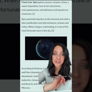 #behenianstars #antares #regulus #spica #alyssasharpe #astrology #thedivinevenus