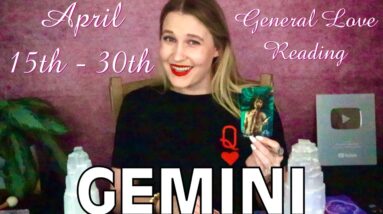 GEMINI: “IDK WHAT YOU DID BUT IT SHOOK THEM TO THE CORE!!” Your April Love Reading