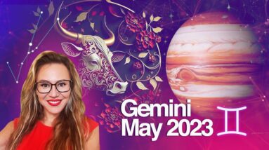 GEMINI May 2023. Scorpio ECLIPSE! Jupiter enters your 12th House for 1 Year! Hidden Blessings!