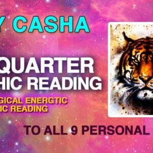 April, May & June - ENERGY READING & Numerology For All 9 Personal Years with Lady Casha