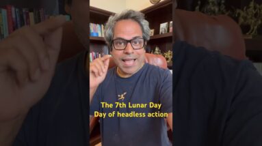 Today’s Lunar day of headless action #tithi #astrology