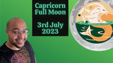🌙 🌝♑️ Capricorn Full Moon Astrology & Tarot Forecast! ♑️🌝🌙 #Reydiantreality #capricornfullmoon
