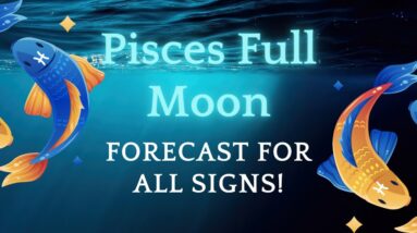 🌙 🌝♓️ Pisces Full Moon Astrology & Tarot Forecast! ♓️🌝🌙 #Reydiantreality #Piscesfullmoon