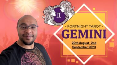 GEMINI Tarot ♊️ | 20th August - 2nd September 2023 | BOOTS ON THE GROUND!| #reydianttarot