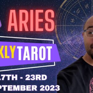 ARIES weekly Tarot ♈️ | THEY'RE BAAAACK! | #ariestarot #ariesweekly